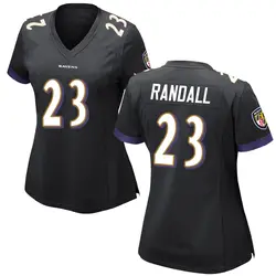 Nike Adam Randall Baltimore Ravens Women's Game Black Jersey