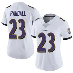 Nike Adam Randall Baltimore Ravens Women's Limited White Vapor Untouchable Jersey