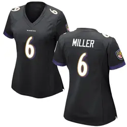 Nike Anthony Miller Baltimore Ravens Women's Game Black Jersey