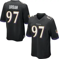 Brent Urban Baltimore Ravens Men's Game Black Jersey