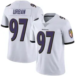 Nike Brent Urban Baltimore Ravens Men's Limited White Vapor Untouchable Jersey