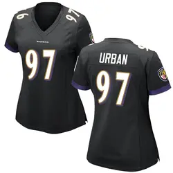 Nike Brent Urban Baltimore Ravens Women's Game Black Jersey