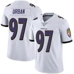 Nike Brent Urban Baltimore Ravens Youth Limited White Vapor Untouchable Jersey
