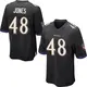 Nike Carl Jones Baltimore Ravens Men's Game Black Jersey