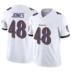 Nike Carl Jones Baltimore Ravens Youth Limited White Vapor F.U.S.E. Jersey