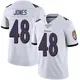 Nike Carl Jones Baltimore Ravens Youth Limited White Vapor Untouchable Jersey