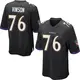 Nike Carson Vinson Baltimore Ravens Youth Game Black Jersey