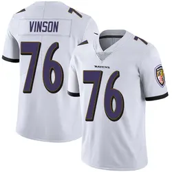 Nike Carson Vinson Baltimore Ravens Youth Limited White Vapor Untouchable Jersey