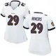 Nike Chandler Rivers Baltimore Ravens Women's Game White Jersey