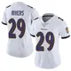 Nike Chandler Rivers Baltimore Ravens Women's Limited White Vapor Untouchable Jersey