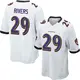 Nike Chandler Rivers Baltimore Ravens Youth Game White Jersey