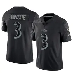 Nike Chidobe Awuzie Baltimore Ravens Youth Limited Black Reflective Jersey