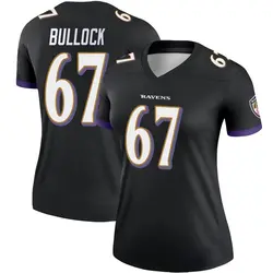 Nike Corey Bullock Baltimore Ravens Women's Legend Black Jersey