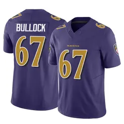 Nike Corey Bullock Baltimore Ravens Youth Limited Purple Vapor F.U.S.E. Jersey