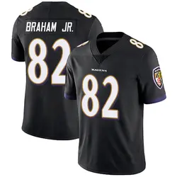 Nike Cortez Braham Jr. Baltimore Ravens Youth Limited Black Alternate Vapor Untouchable Jersey