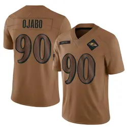 Nike David Ojabo Baltimore Ravens Youth Limited Brown 2023 Salute To Service Jersey