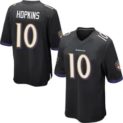 Nike DeAndre Hopkins Baltimore Ravens Men's Game Black Jersey
