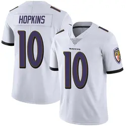 Nike DeAndre Hopkins Baltimore Ravens Men's Limited White Vapor Untouchable Jersey