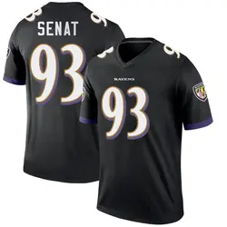 Nike Deadrin Senat Baltimore Ravens Youth Legend Black Jersey