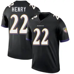 Nike Derrick Henry Baltimore Ravens Men's Legend Black Jersey