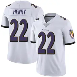 Nike Derrick Henry Baltimore Ravens Men's Limited White Vapor Untouchable Jersey