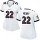 Nike Derrick Henry Baltimore Ravens Women's Game White Jersey