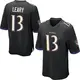 Nike Devin Leary Baltimore Ravens Youth Game Black Jersey