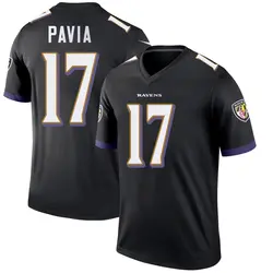 Nike Diego Pavia Baltimore Ravens Men's Legend Black Jersey