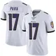 Nike Diego Pavia Baltimore Ravens Youth Limited White Vapor Untouchable Jersey