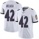 Nike Dominic DeLuca Baltimore Ravens Youth Limited White Vapor Untouchable Jersey