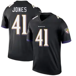 Nike Dre'Mont Jones Baltimore Ravens Men's Legend Black Jersey