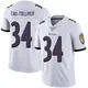 Nike Elijah Tau-Tolliver Baltimore Ravens Youth Limited White Vapor Untouchable Jersey
