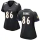 Nike Jahmal Banks Baltimore Ravens Women's Game Black Jersey