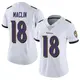 Nike Jeremy Maclin Baltimore Ravens Women's Limited White Vapor Untouchable Jersey