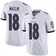 Nike Jeremy Maclin Baltimore Ravens Youth Limited White Vapor Untouchable Jersey