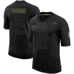 Nike Joe Fagnano Baltimore Ravens Youth Limited Black 2020 Salute To Service Jersey