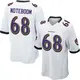 Nike Joe Noteboom Baltimore Ravens Men's Game White Jersey