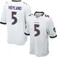Nike John Hoyland Baltimore Ravens Youth Game White Jersey