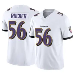 Nike Kaimon Rucker Baltimore Ravens Men's Limited White Vapor F.U.S.E. Jersey