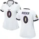 Nike Kaimon Rucker Baltimore Ravens Women's Game White Jersey