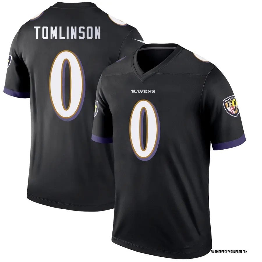Nike Laken Tomlinson Baltimore Ravens Men's Legend Black Jersey