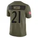 Nike Lardarius Webb Baltimore Ravens Men's Limited Olive 2025 Salute to Service Jersey