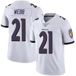 Nike Lardarius Webb Baltimore Ravens Men's Limited White Vapor Untouchable Jersey