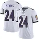 Nike Malaki Starks Baltimore Ravens Men's Limited White Vapor Untouchable Jersey