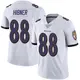 Nike Matthew Hibner Baltimore Ravens Men's Limited White Vapor Untouchable Jersey