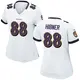 Nike Matthew Hibner Baltimore Ravens Women's Game White Jersey