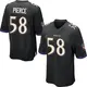 Nike Michael Pierce Baltimore Ravens Youth Game Black Jersey