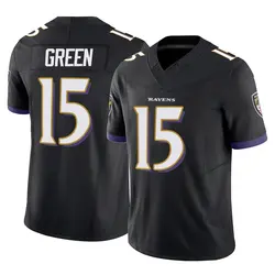 Nike Mike Green Baltimore Ravens Men's Limited Black Vapor F.U.S.E. Jersey