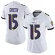 Nike Mike Green Baltimore Ravens Women's Limited White Vapor Untouchable Jersey