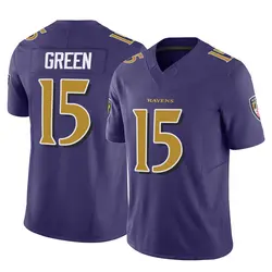 Nike Mike Green Baltimore Ravens Youth Limited Purple Vapor F.U.S.E. Jersey